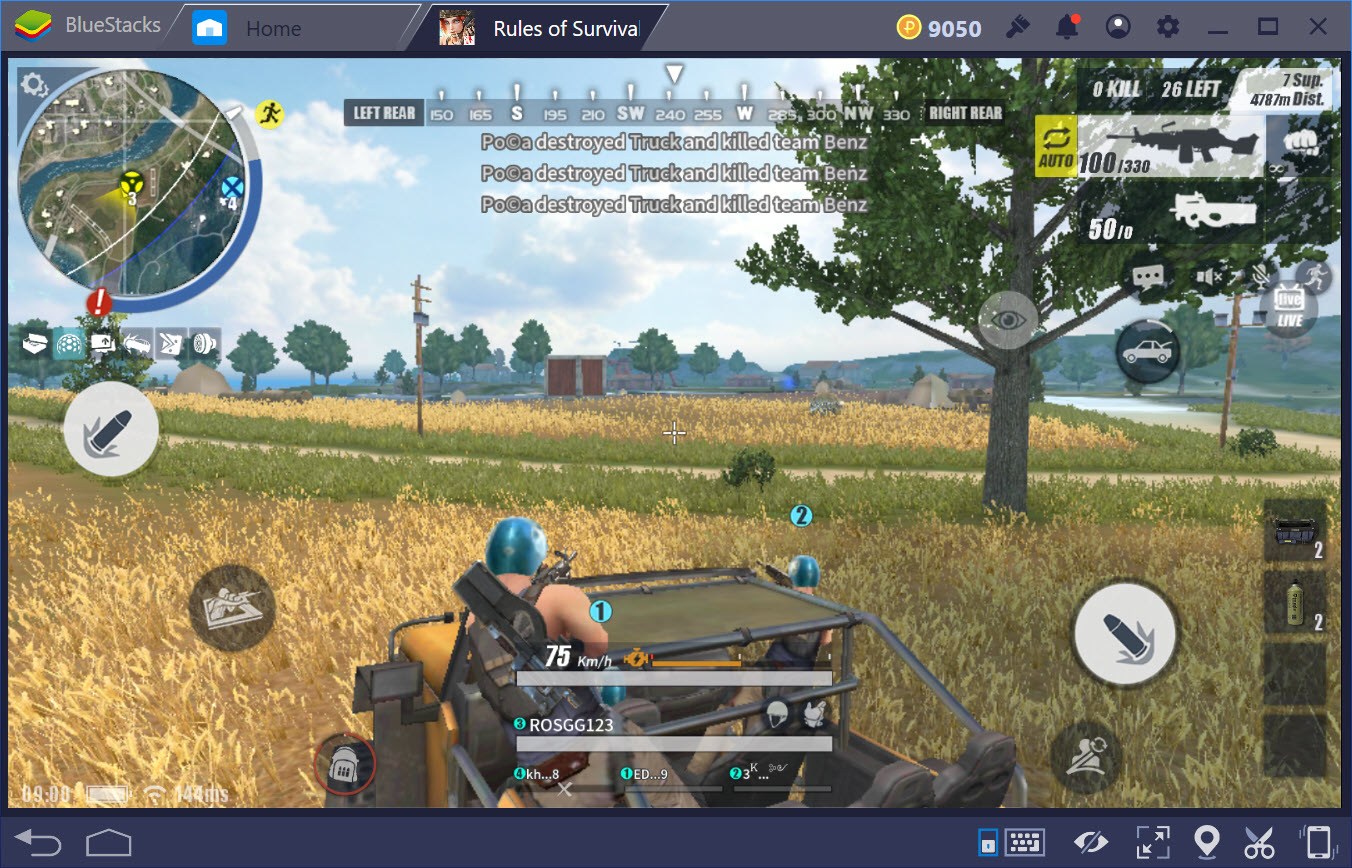 Rules of Survival: Các loại vũ khí có trong chế độ DeathRace