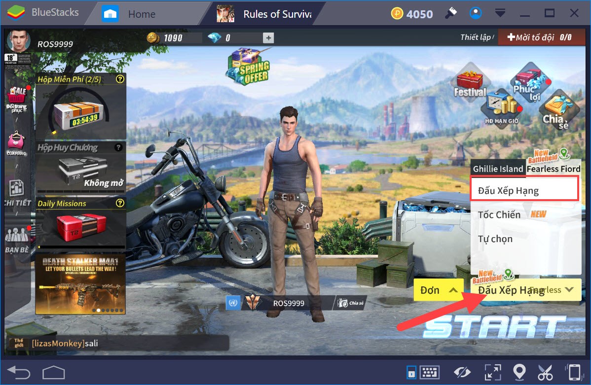 Trải nghiệm map mới khổng lồ Fearless Fiord trong Rules of Survival