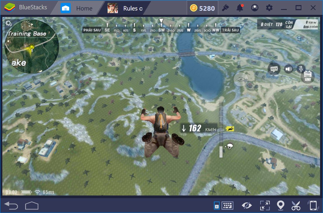 Cách chơi Rules of Survival chế độ FPS với BlueStacks trên PC