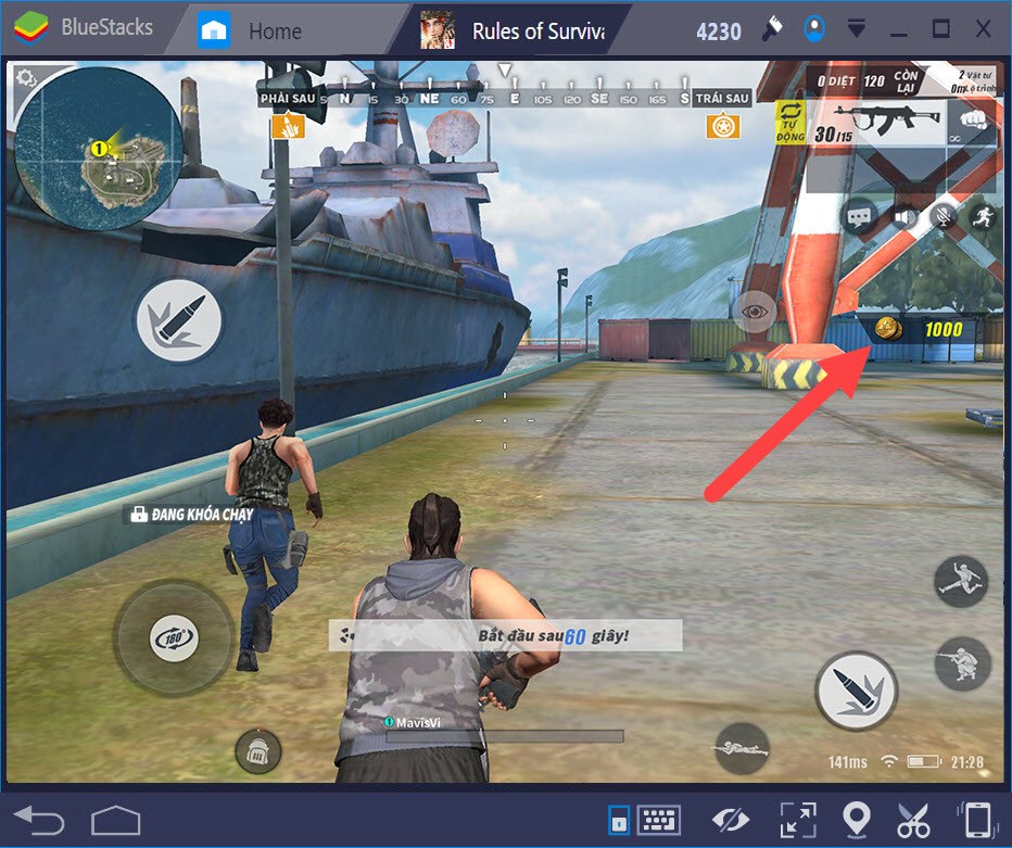 Cách kiếm tiền cực nhanh khi chơi Rules of Survival