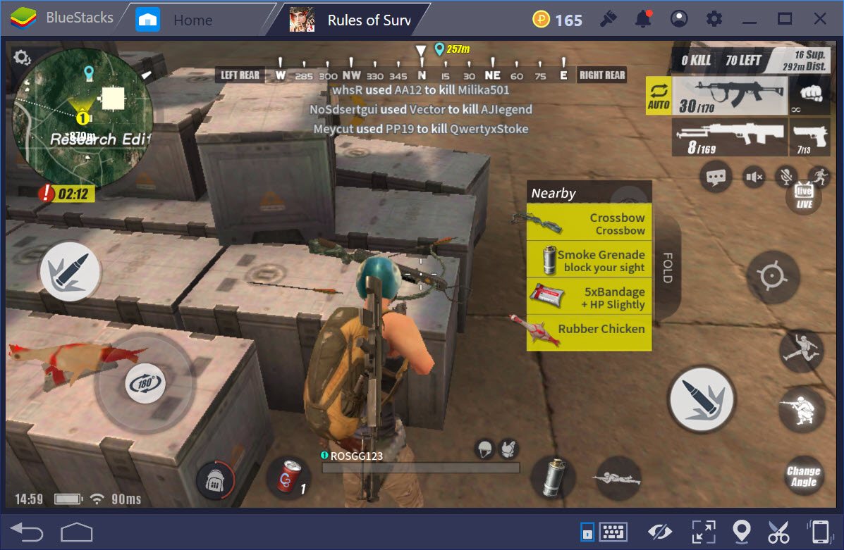 Crossbow phiên bản mới như hổ mọc thêm cánh trong Rules of Survival