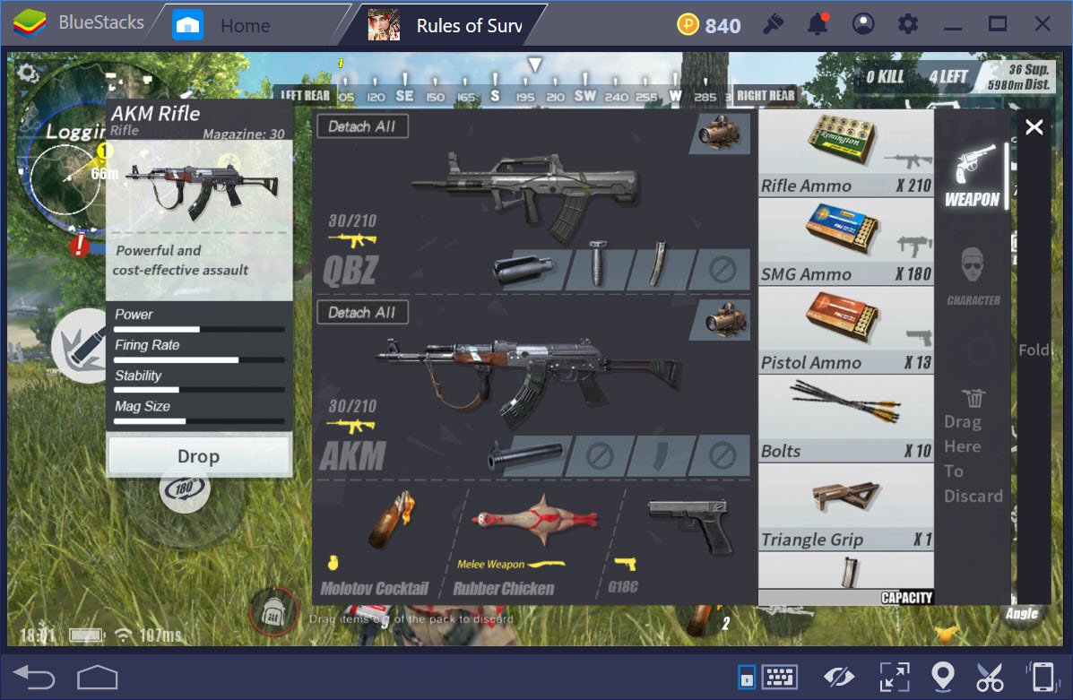 Tìm hiểu QBZ, súng trường lai tạp trong Rules of Survival