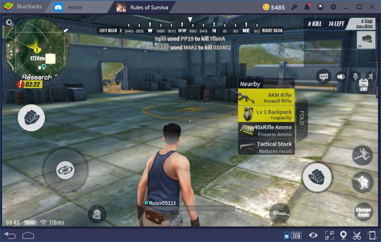 Mẹo đạt Top 1 cực kỳ dễ trong Rules of Survival