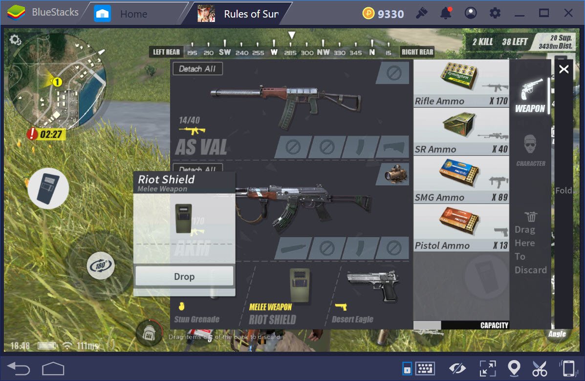 Tìm hiểu Riot Shield, khiên chống đạn trong Rules of Survival