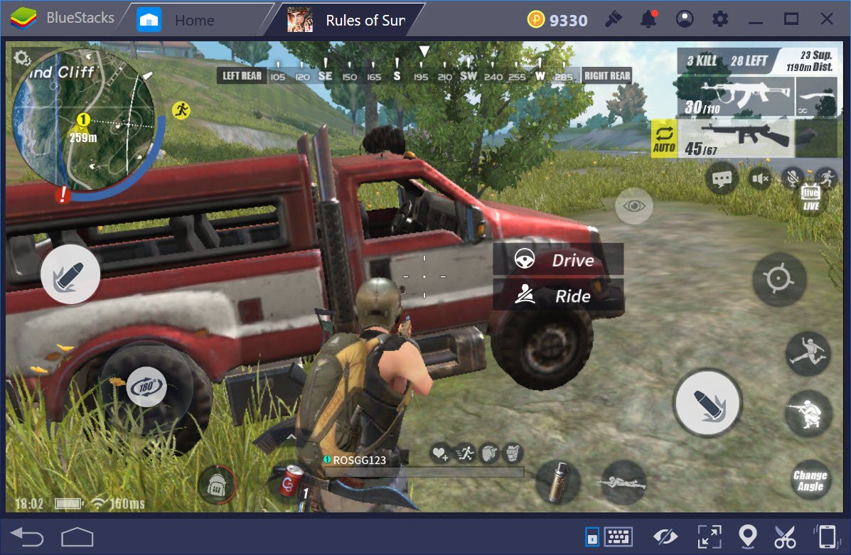 Có nên sử dụng khiên chống đạn trong Rules of Survival ?