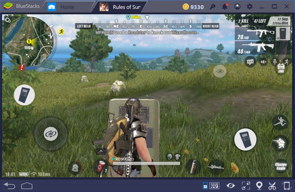 Có nên sử dụng khiên chống đạn trong Rules of Survival ?