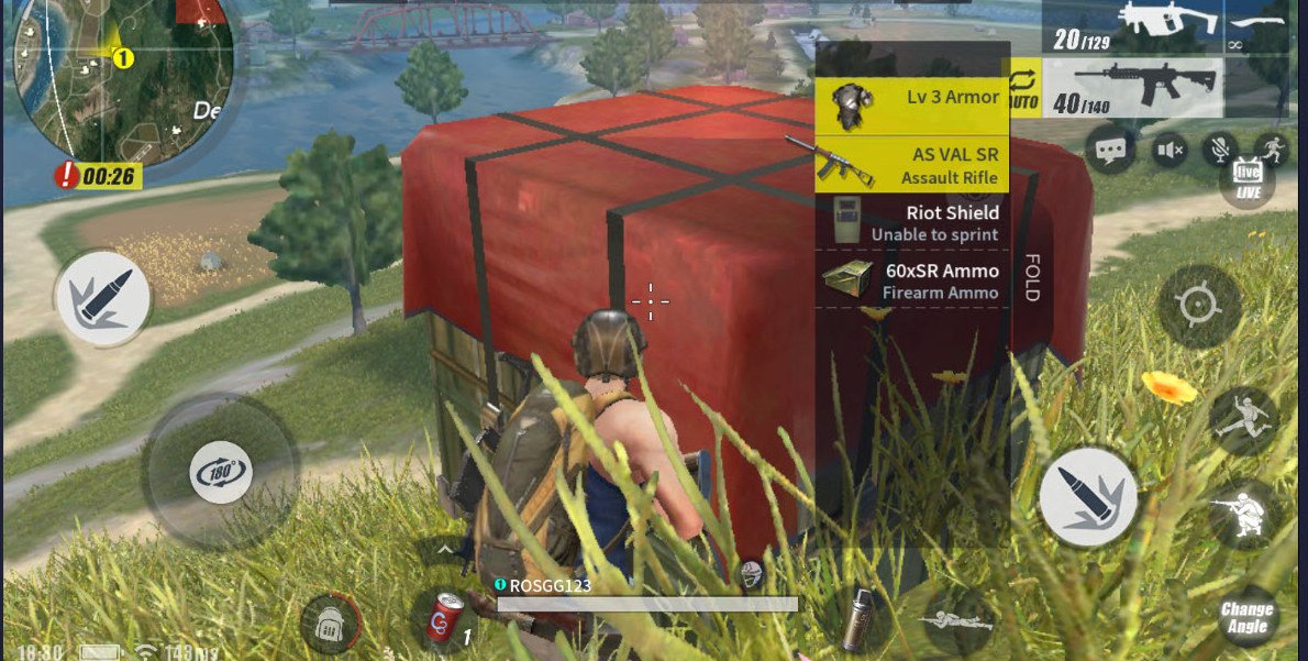 Có nên sử dụng khiên chống đạn trong Rules of Survival ?