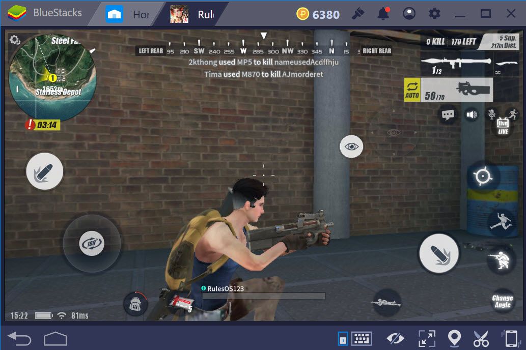 Có nên sử dụng các loại súng SMG trong Rules of Survival không?