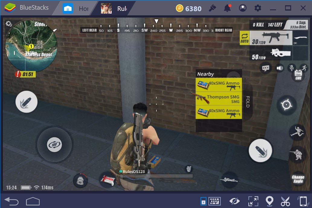 Có nên sử dụng các loại súng SMG trong Rules of Survival không?