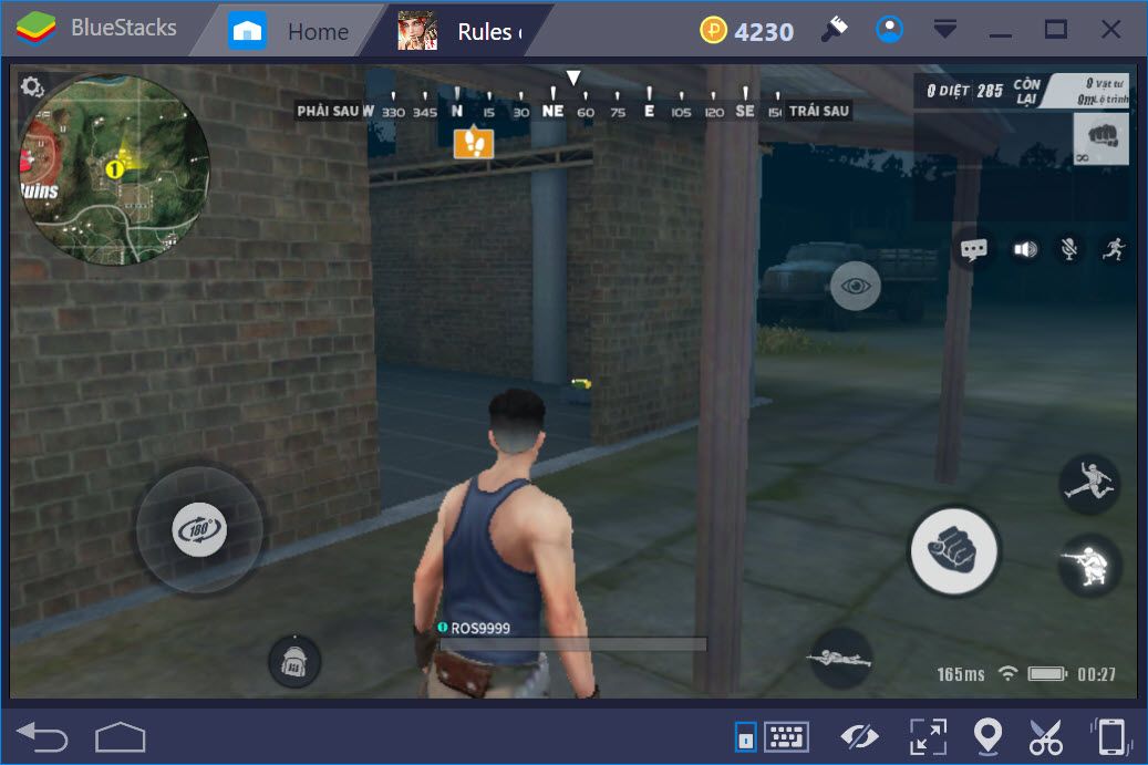 Khám phá các chế độ chơi, chế độ Team trong Rules of Survival