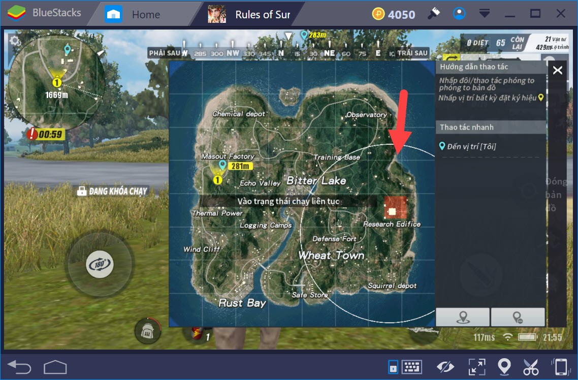 Nên làm gì sau khi nhảy dù xuống trong Rules of Survival