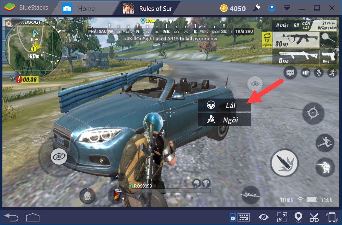 Nên làm gì sau khi nhảy dù xuống trong Rules of Survival