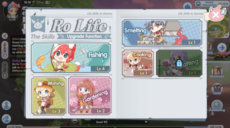Cara Efisien Naik Level dan Growth Karakter di Ragnarok X x Re:Zero!