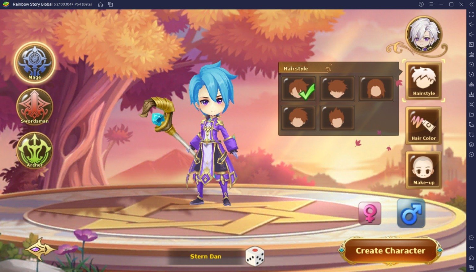 Guia BlueStacks para iniciantes de Rainbow Story Global