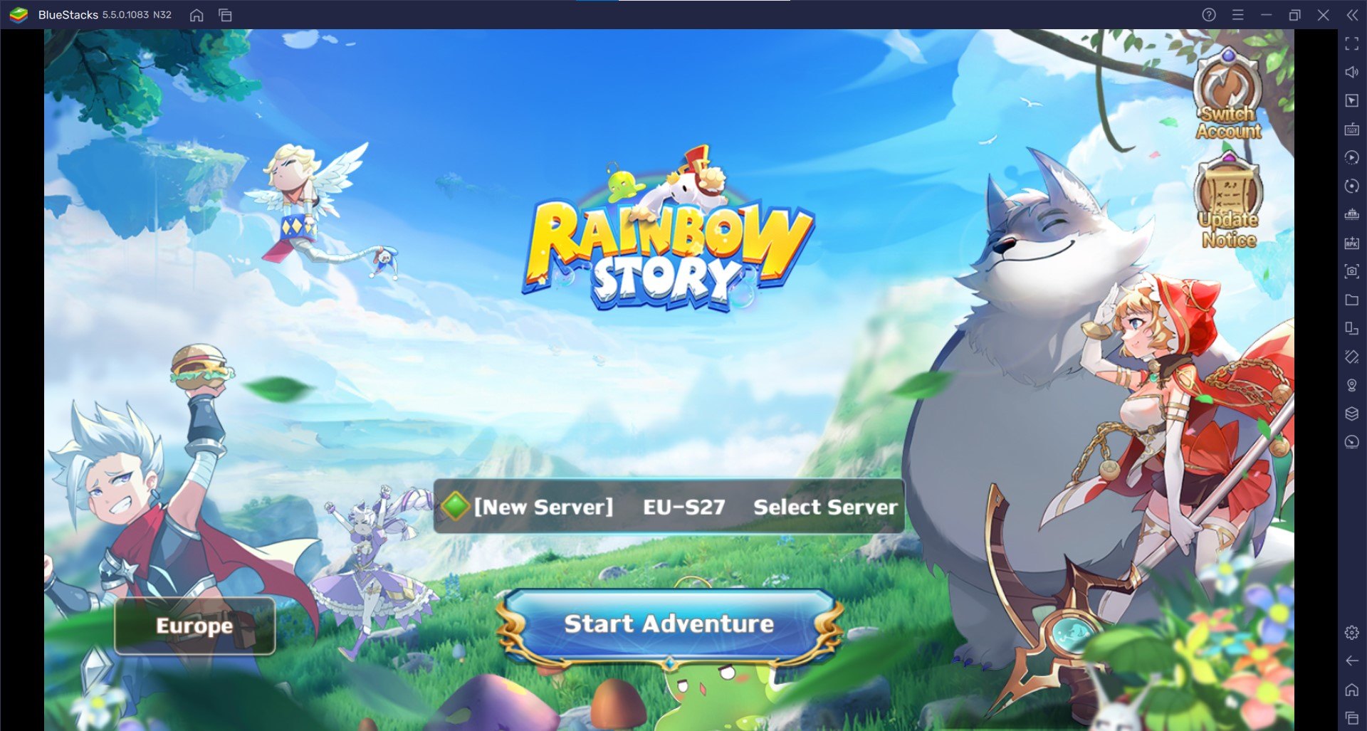 Rainbow Story Global - jak zagrać na PC
