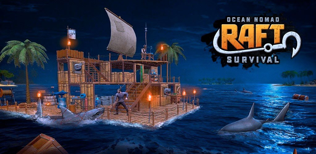 Cùng chơi Raft Survival - Ocean Nomad trên PC với BlueStacks