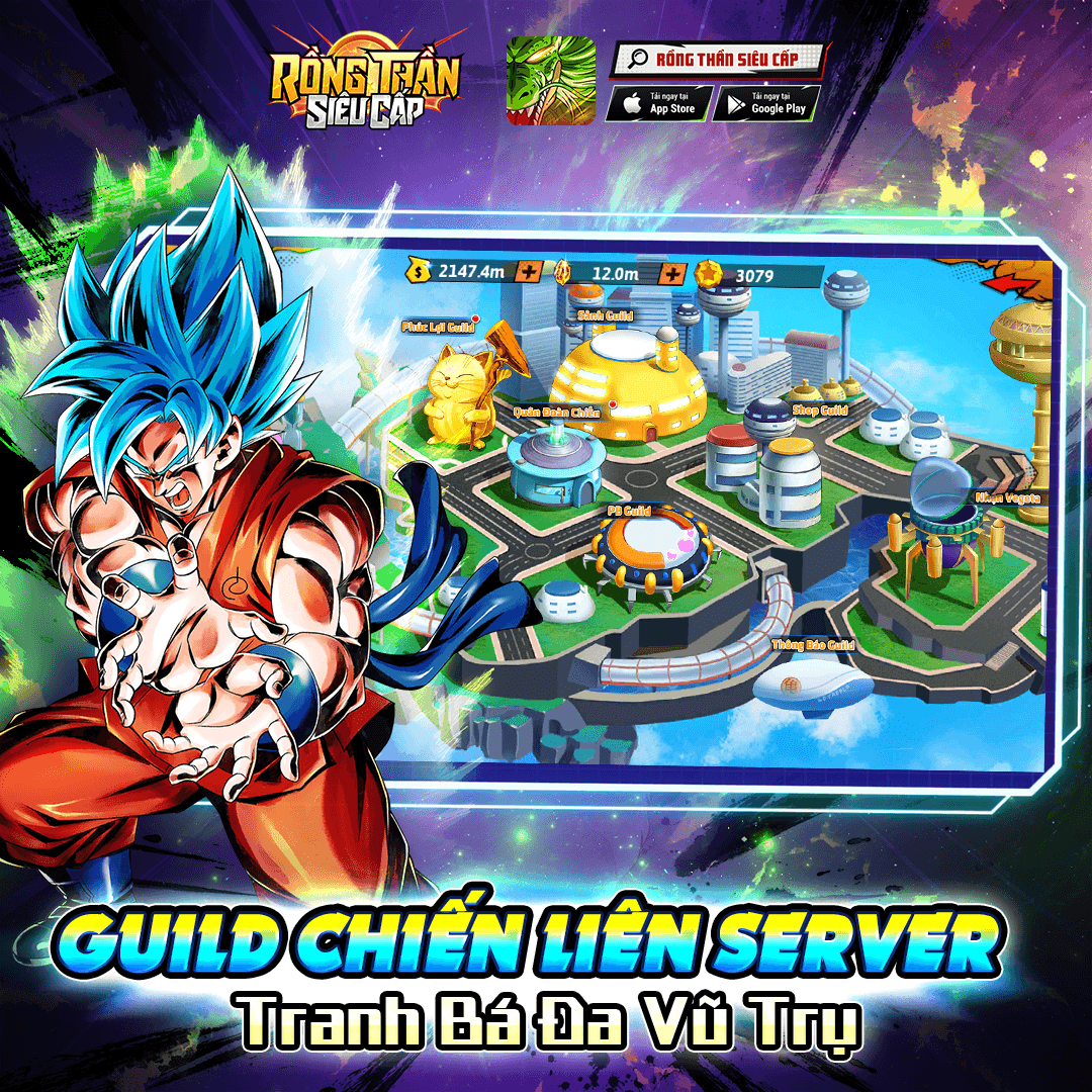 Rồng Thần Siêu Cấp: Game đấu tướng Dragon Ball với điểm nhấn là các skill QTE hoành tráng