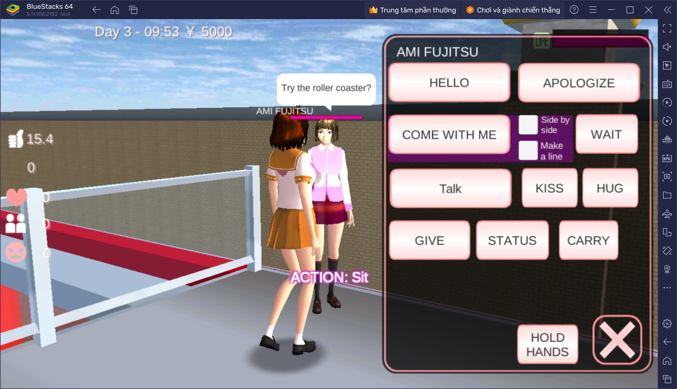 Hướng dẫn tân thủ chơi SAKURA School Simulator trên PC
