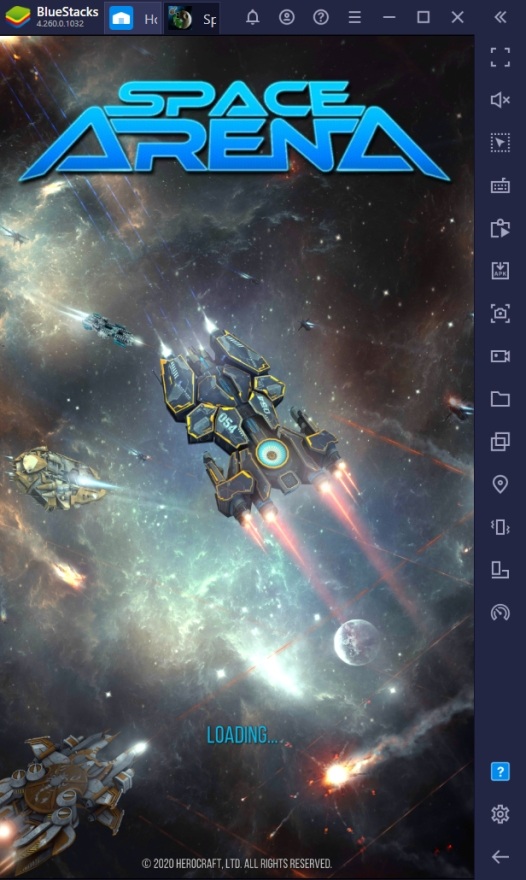 How to Play Space Arena on PC with BlueStacks