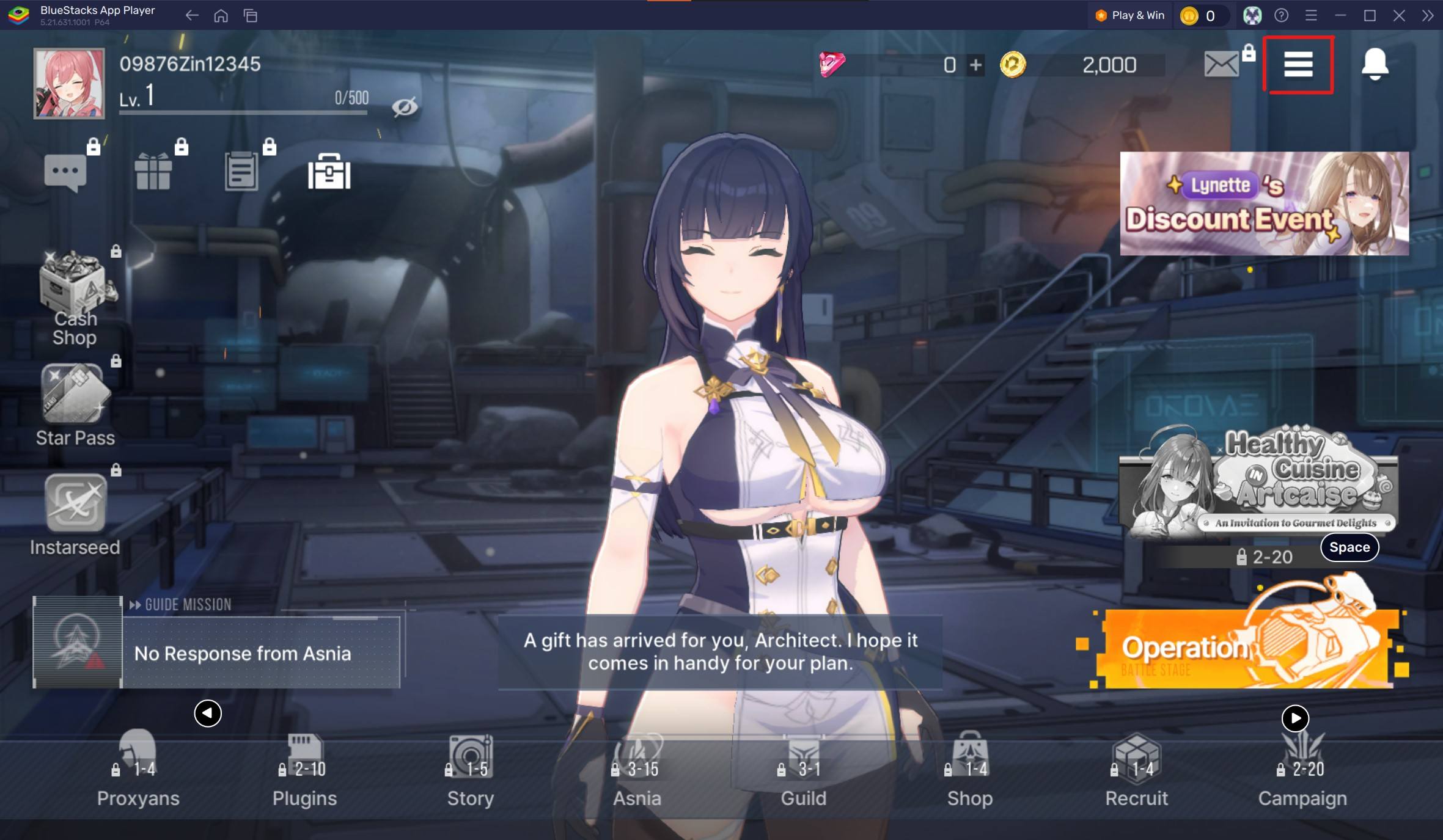STARSEED: Asnia Trigger Code Mới Nhất 2025 – Nhập Ngay Nhận Quà Miễn Phí