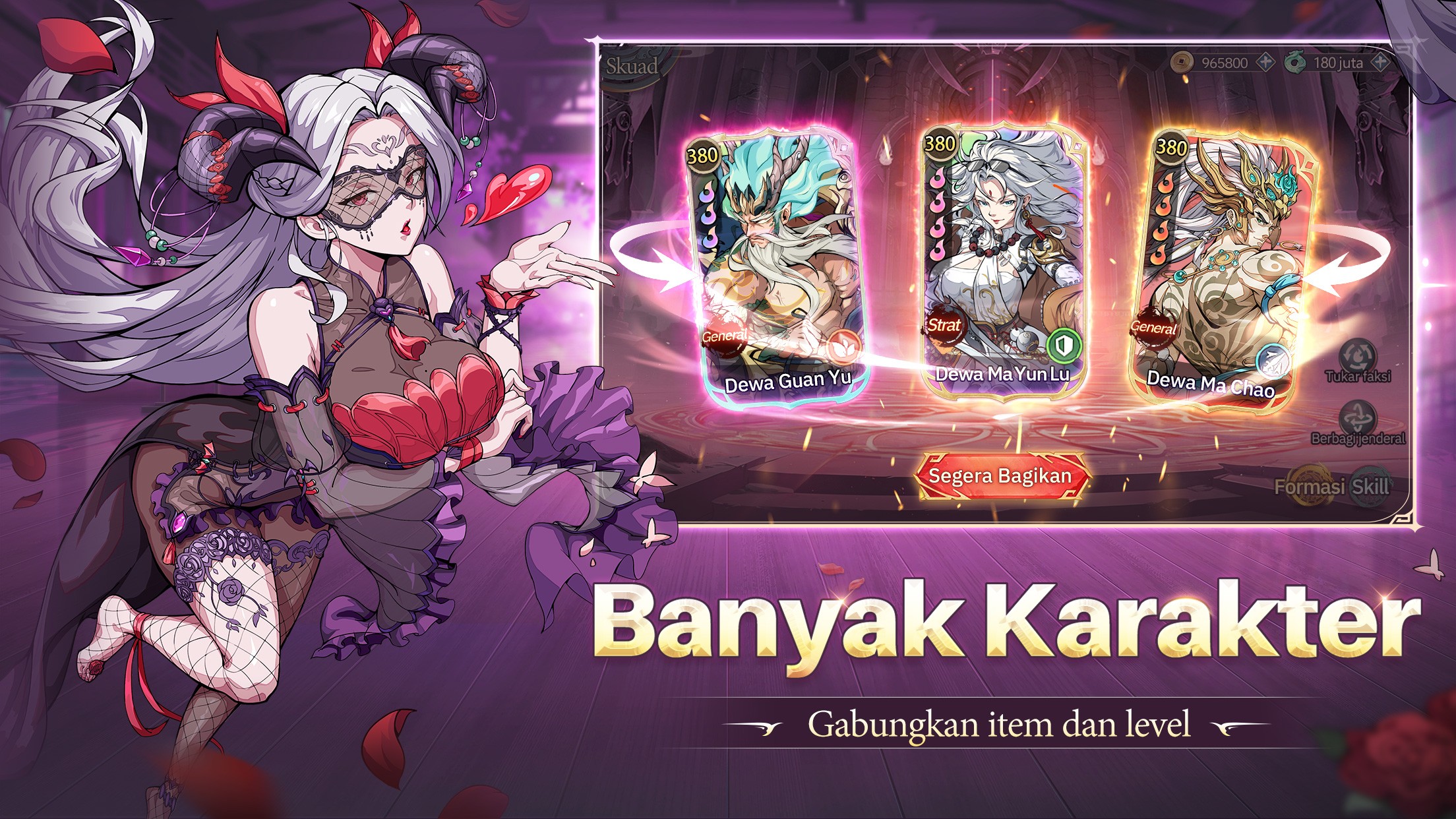 Tips Push PvE dan PvP di Samkok Blood Oath – Biar Tim Kamu Nggak Gampang Tumbang!