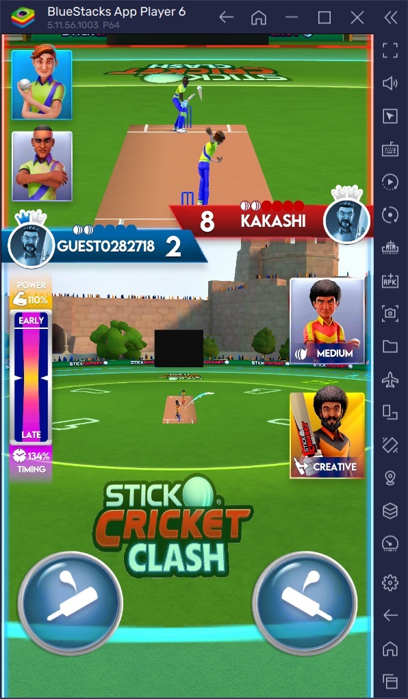 Какие инструменты BlueStacks помогут вам улучшить результаты в Stick Cricket Clash?