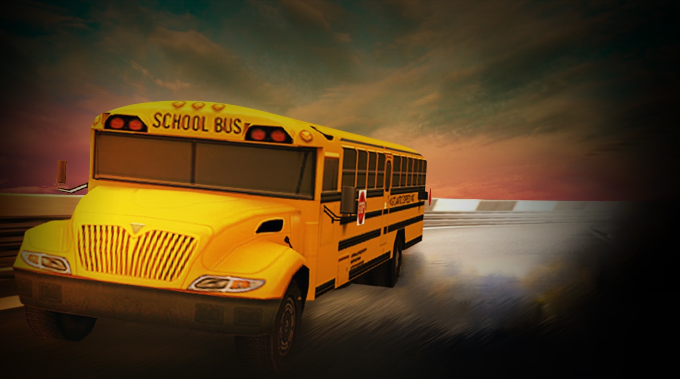 School bus Driver 3D