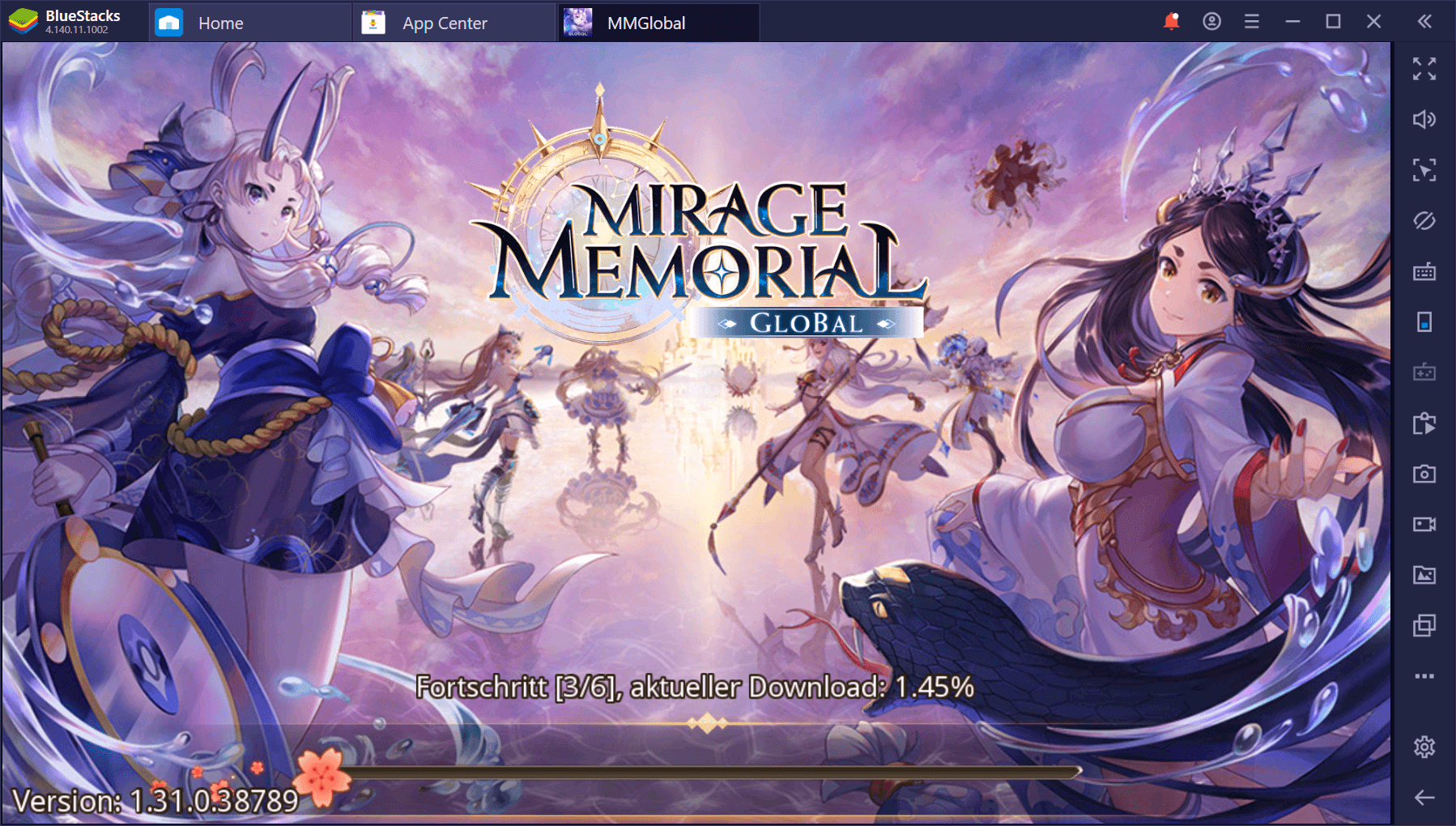 Genieße Mirage Memorial Global mit BlueStacks auf deinem PC