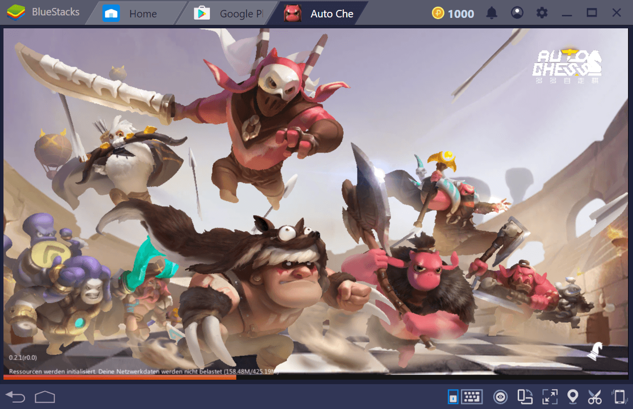 BlueStacks Installations- and Bedienungs-Guide für Auto Chess