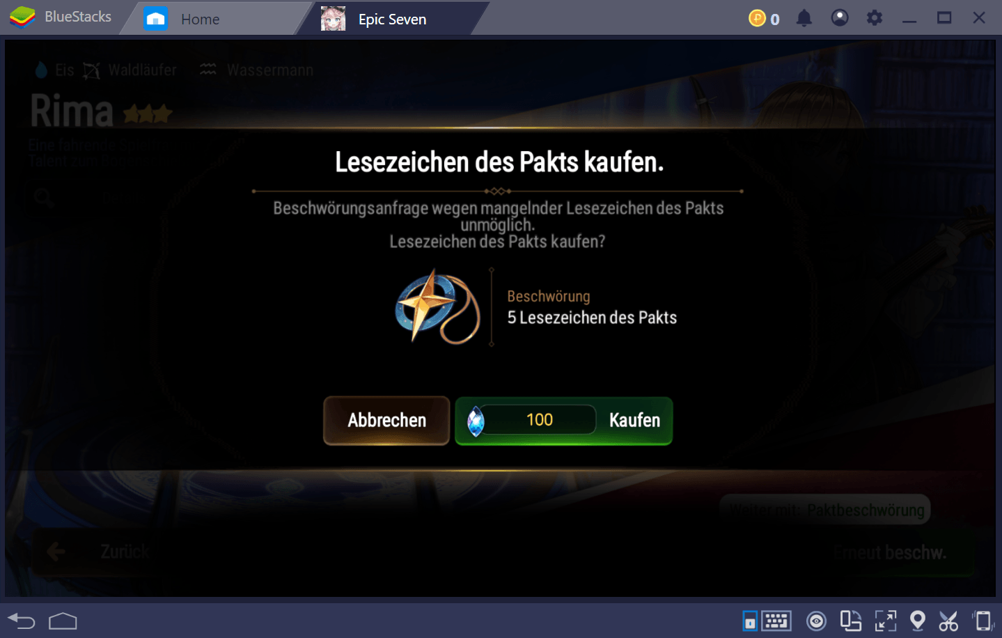 BlueStacks Anfänger-Guide zu Epic Seven