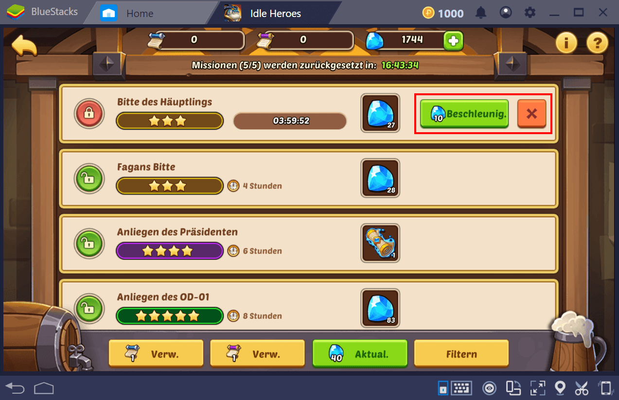 Ein Guide zu Gebäuden in Idle Heroes