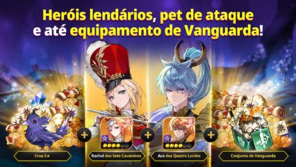 Guia de Acessórios do Seven Knights Re:BIRTH para você fortalecer seus heróis