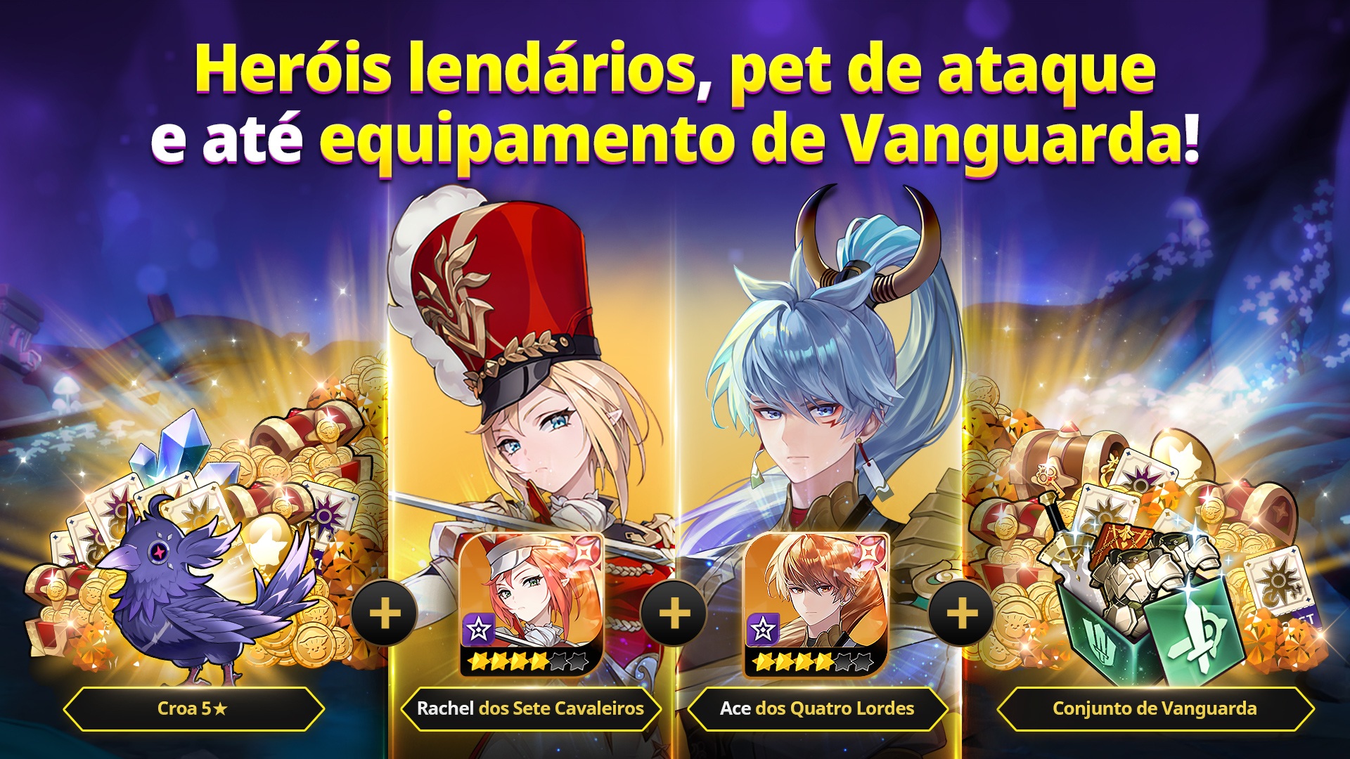 Guia de Acessórios do Seven Knights Re:BIRTH para você fortalecer seus heróis