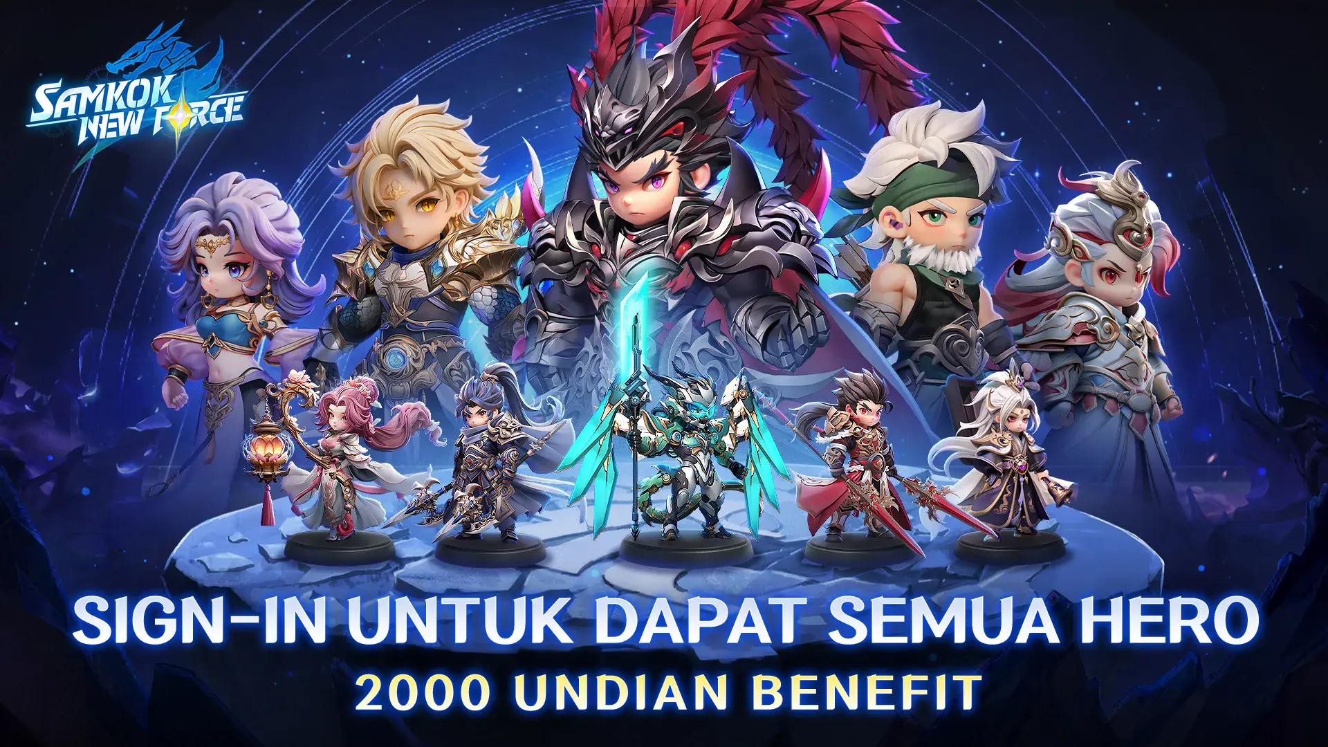 Cara Mudah Menginstal Samkok: New Force di PC dengan BlueStacks