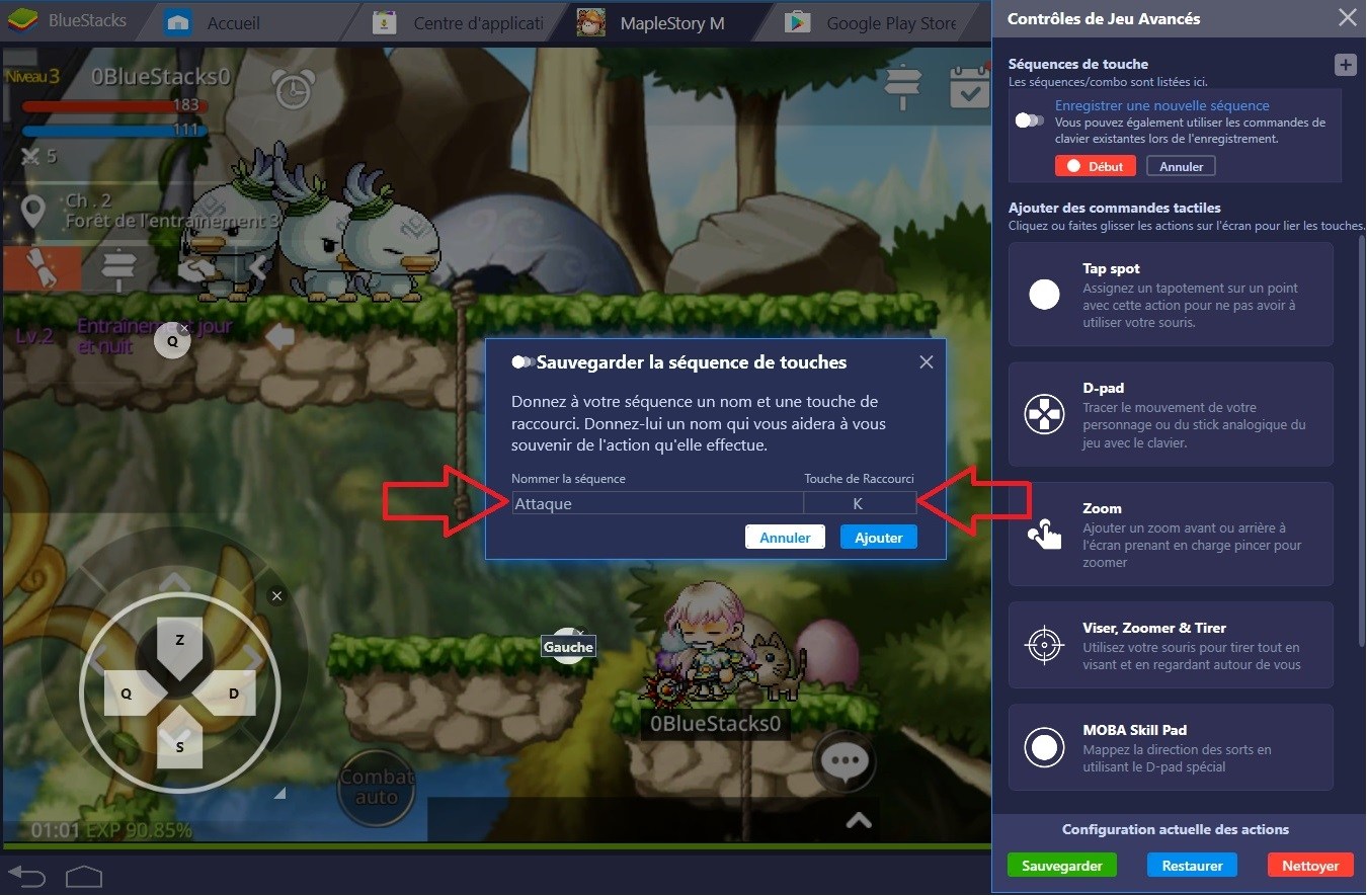 Farmez plus vite dans MapleStory M grâce au Combo Key de BlueStacks