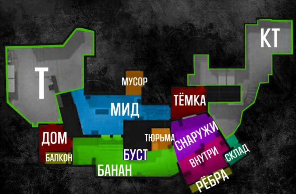 Карта сендстоун позиции