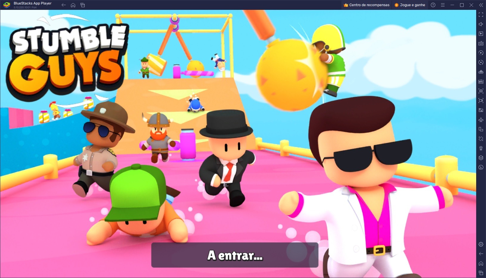 Explore a Empolgante Atualização 0.62 do Stumble Guys no PC com o BlueStacks