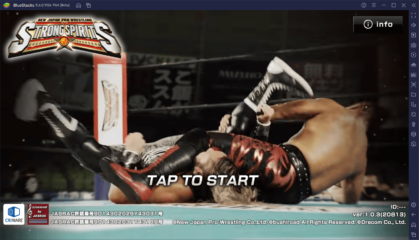 BlueStacksを使ってPCで『新日本プロレスSTRONG SPIRITS』を遊ぼう