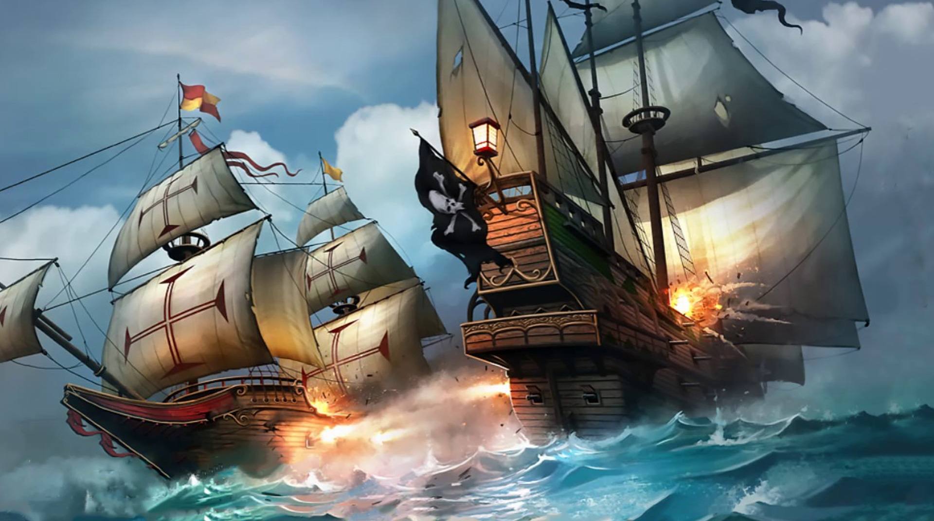 Скачать и играть в Ships of Battle Age of Pirates на ПК или Mac с (Эмулятор)