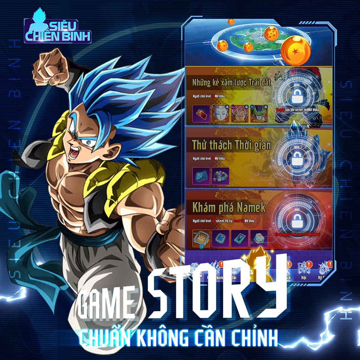 Siêu Chiến Binh: Game đấu tướng Dragon Ball màn hình dọc sắp ra mắt