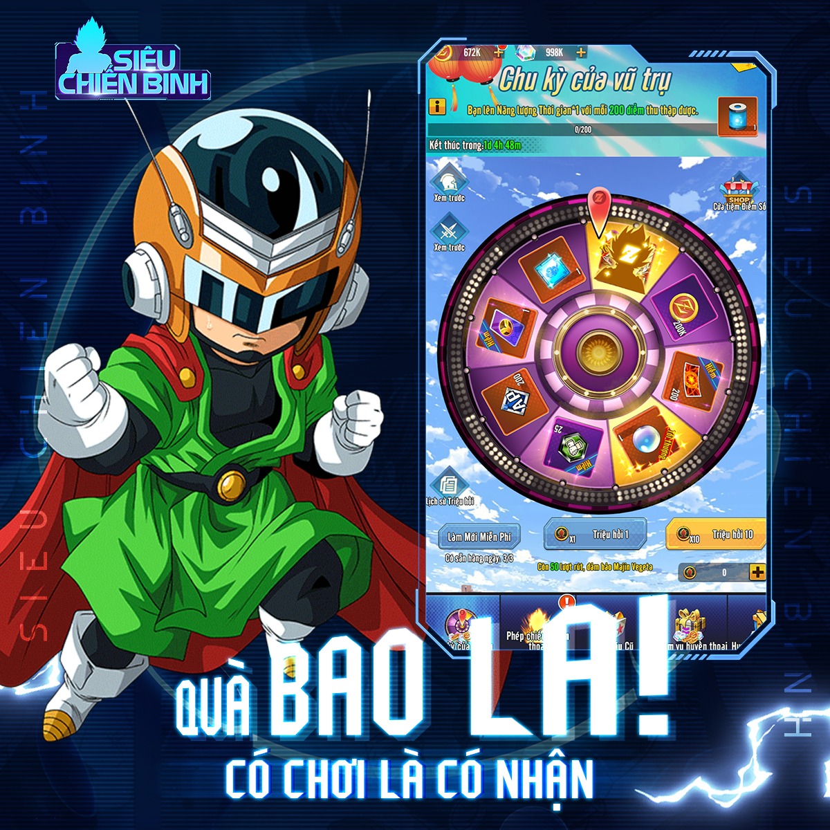 Siêu Chiến Binh: Game đấu tướng Dragon Ball màn hình dọc sắp ra mắt