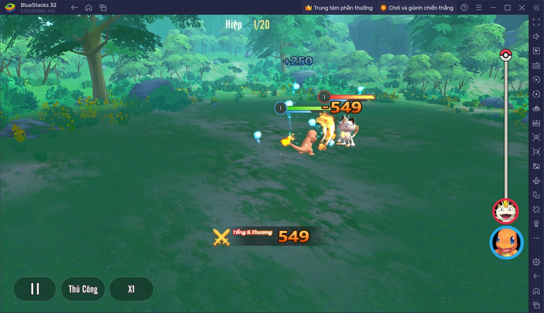 Trải nghiệm game Pokémon mới Siêu Học Viện 3D trên PC cùng BlueStacks