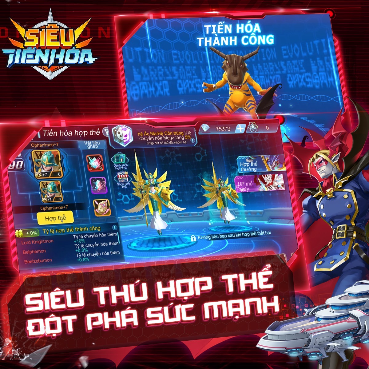 Siêu Tiến Hóa Mobile: Game nhập vai đấu pet chủ đề Digimon
