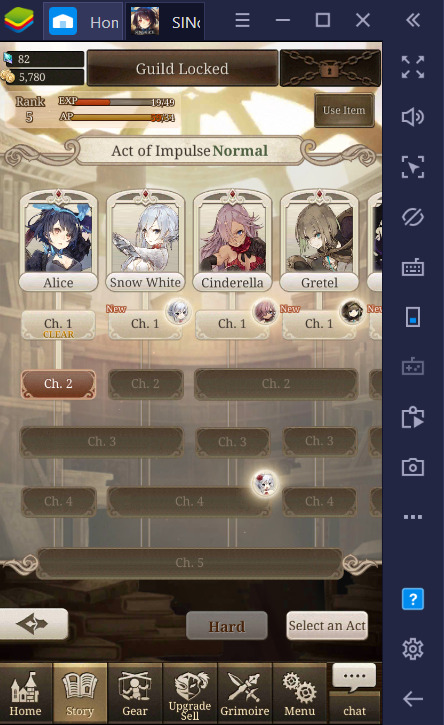 Cara Asyik Main SINoALICE di PC untuk Pemain Baru