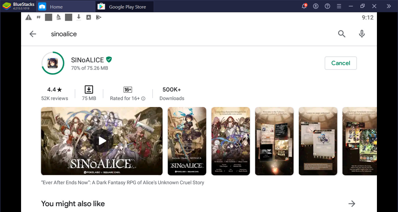 Cara Asyik Main SINoALICE di PC untuk Pemain Baru