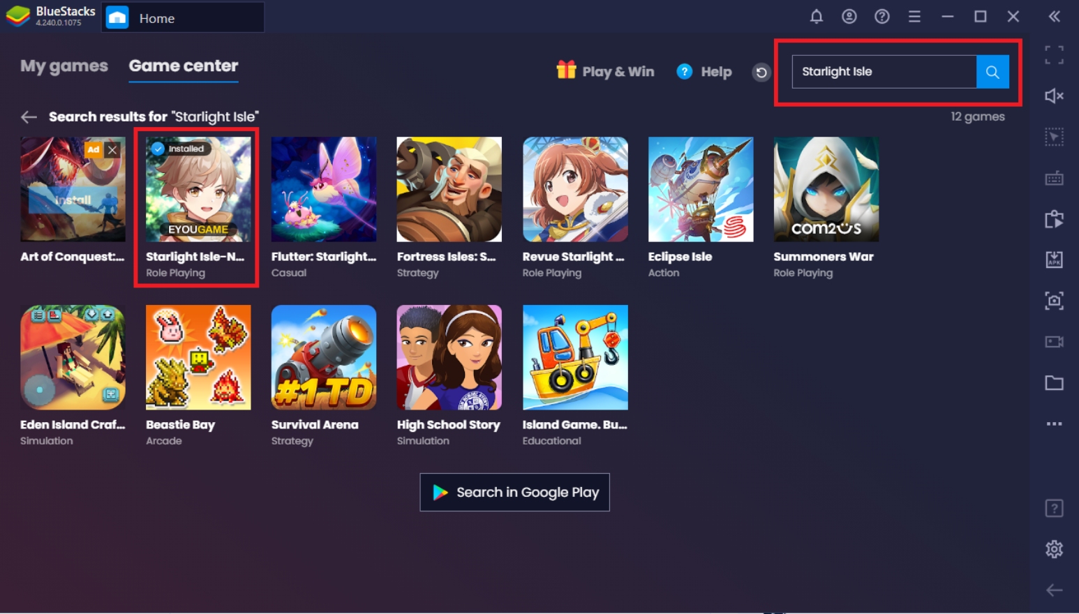 How To Play Starlight Isle On PC With BlueStacks