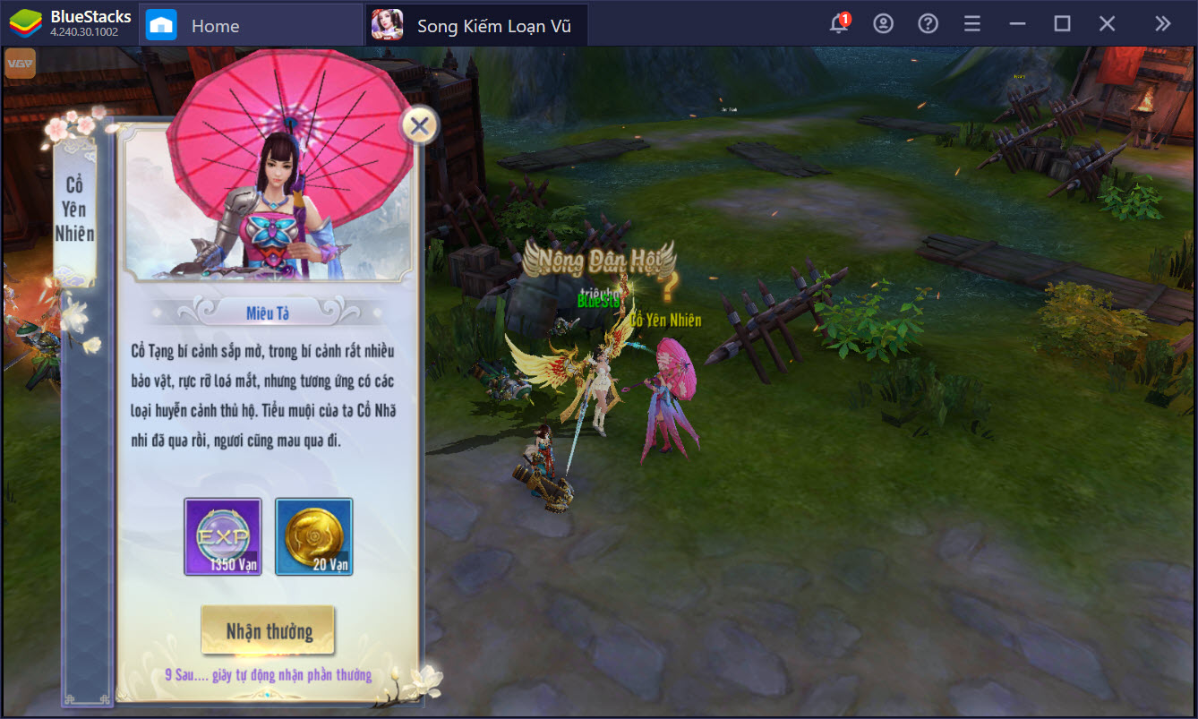 Bí kíp nhập môn siêu chuẩn cho game thủ Song Kiếm Loạn Vũ