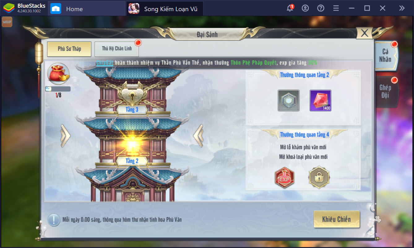 Bí kíp nhập môn siêu chuẩn cho game thủ Song Kiếm Loạn Vũ