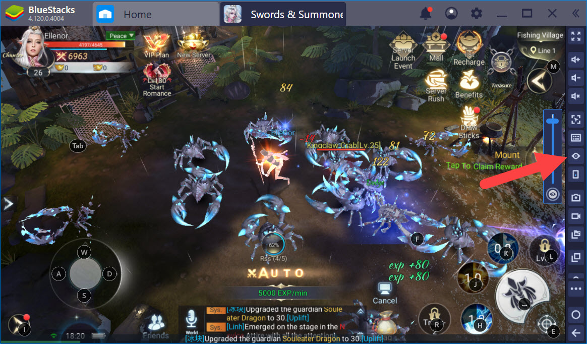 Game Controls có thực sự cần thiết khi chơi Swords & Summoners?