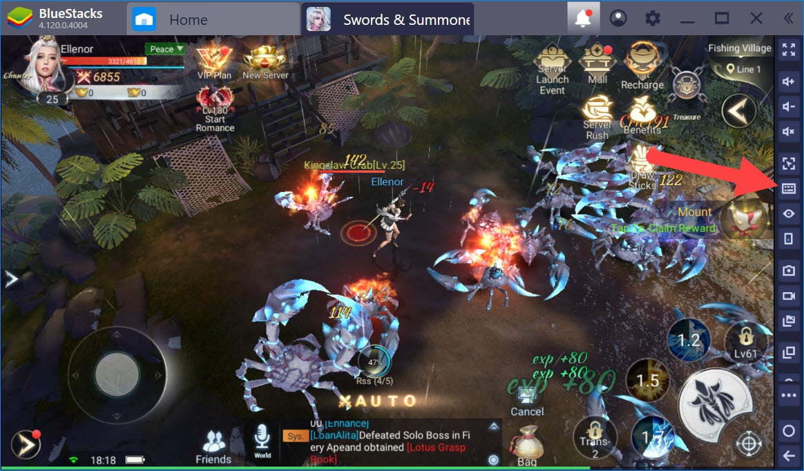 Game Controls có thực sự cần thiết khi chơi Swords & Summoners?